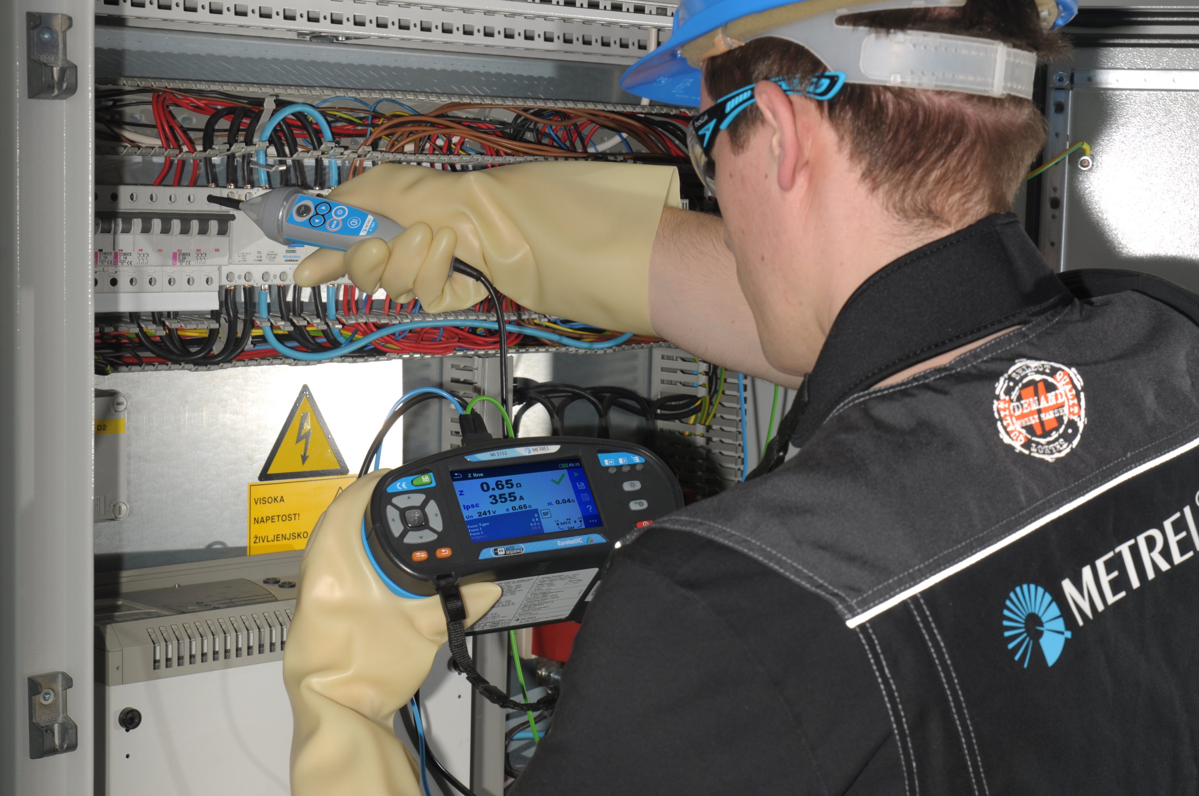 Cáp Đọc Kết Quả Thiết Bị Kiểm Tra Quang Điện Và Điện Công Trình Metrel Eurotest PV MI 3108 Kết Nối Với Máy Tính Qua Giao Diện RS232 PS/2 Mini din