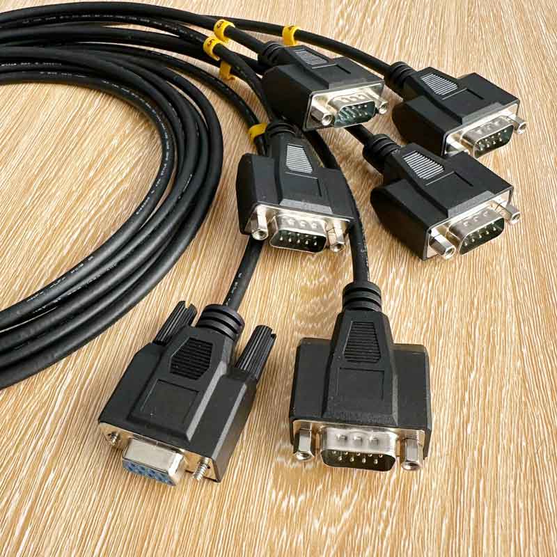 Cáp Chuyển Đổi Cổng OBD-II 16 Pin ra 6 DB9 Chỉnh Sửa Đọc Lỗi Trên Ô Tô Length 1M