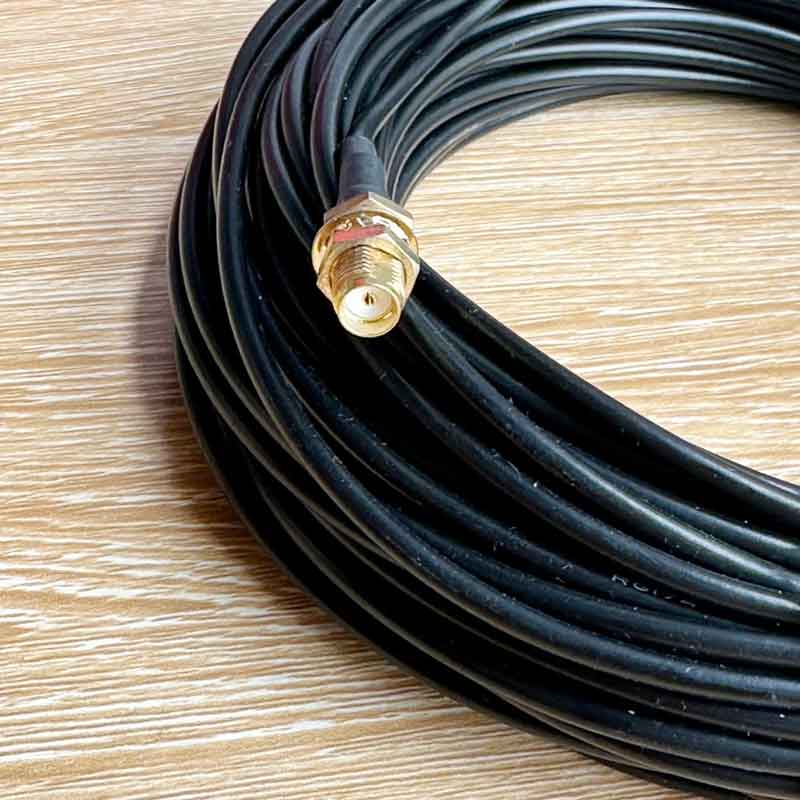 Cáp nối dài SMA-MF-E150 SMA Male Plug Right Angle To SMA Female