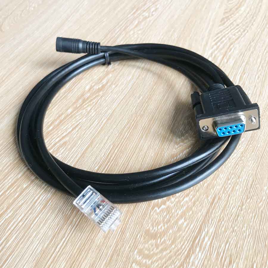 Cáp Kết Nối Máy Đọc Mã Vạch Honeywell 53-53000-3 Straight RS232 Serial Cable, 9 pin D sub Female to RJ50/10 pin for Focus 1690, Fusion 3780, Voyager 9520, VoyagerCG 9540, VoyagerGS 9590 Length 2,9M