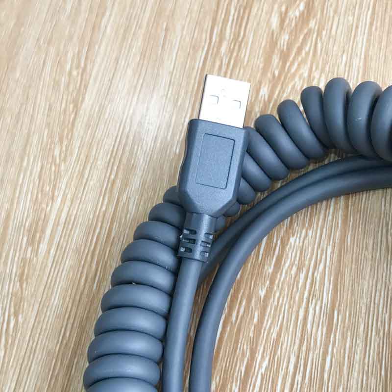 Cáp Motorola Symbol Zebra Barcode Scanner Data Cable CBA-U01-C10ZAR Original connect with Computer USB to RJ50/10 pin Length 3M