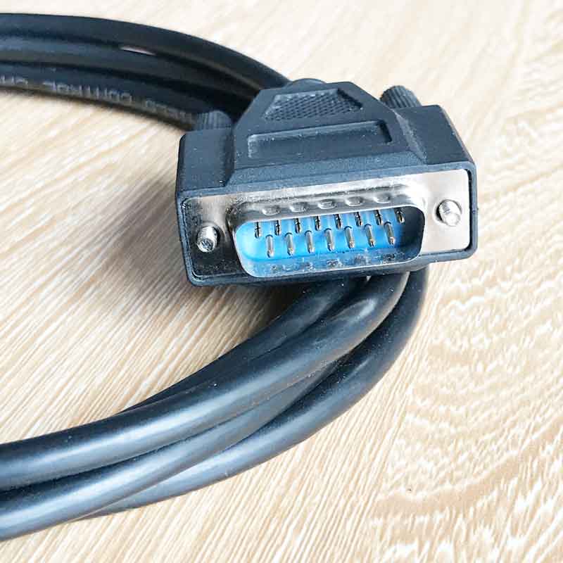 Cáp lập trình IKB0005-002 kết nối Drive Bosch Rexroth connect witch computer download/upload data Rs232 cable Db15 male to Db9 Female length 2m