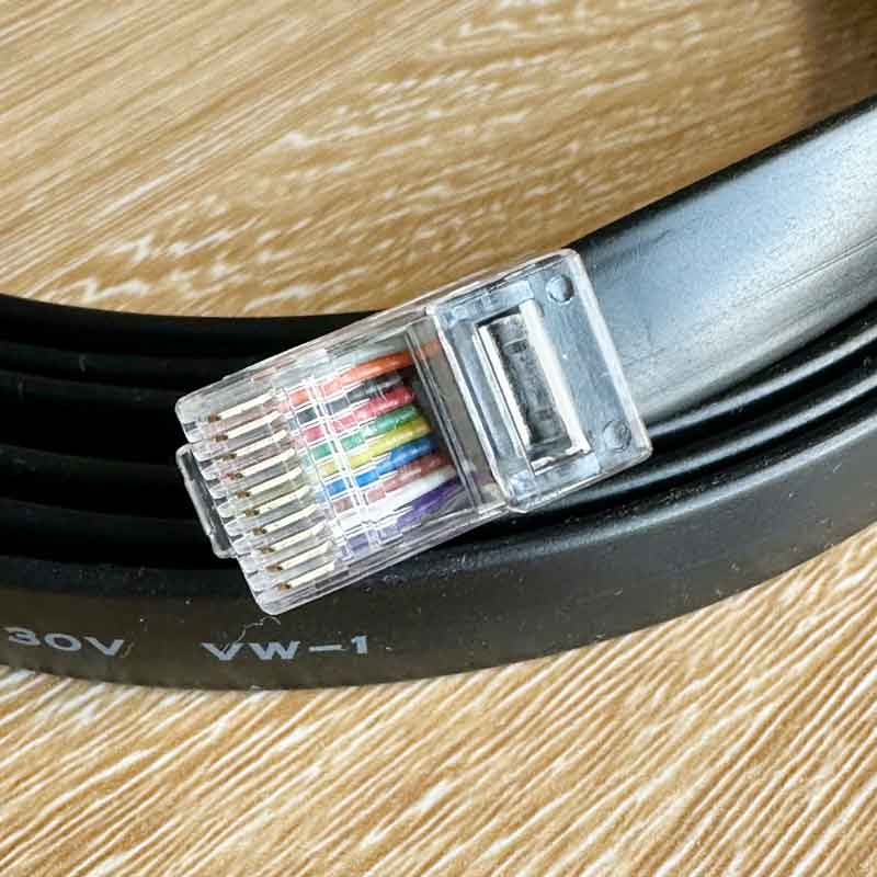 Cáp Điều Khiển 10 Lõi Dẹt RJ50-28AWG