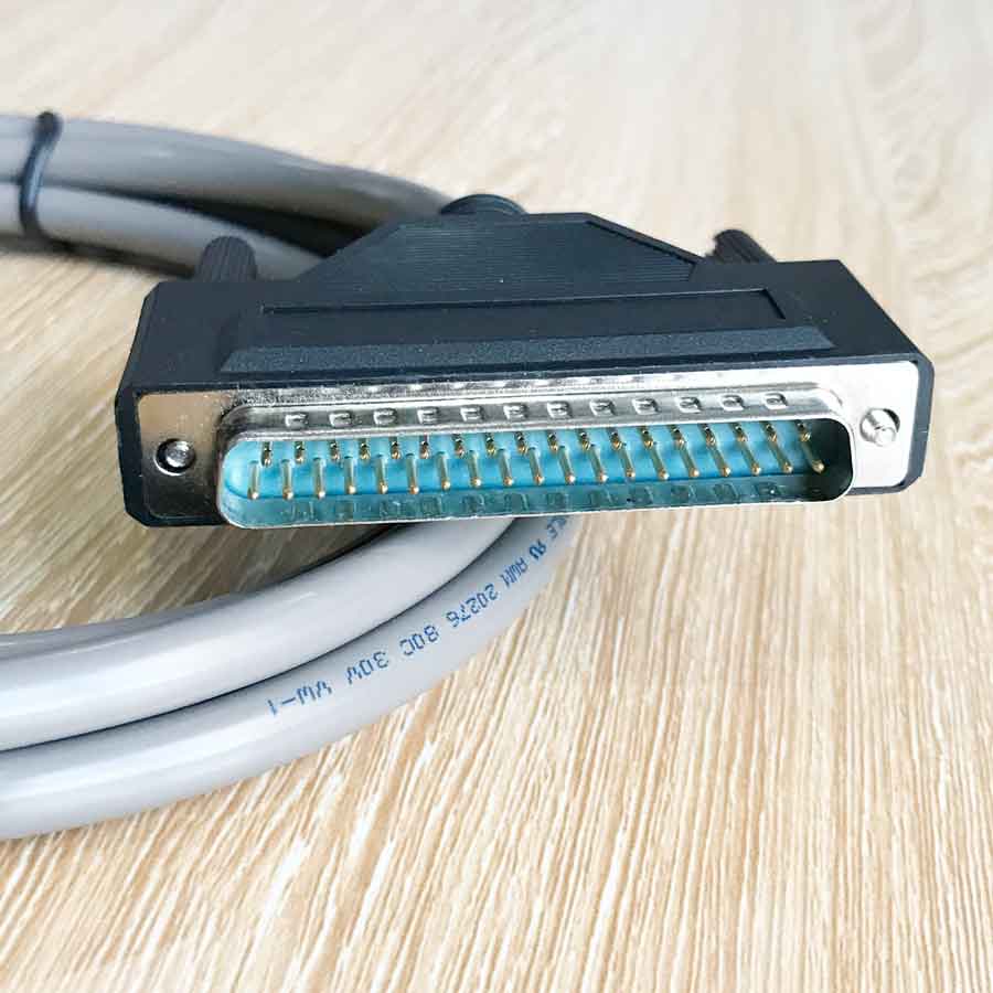 Cáp lập trình DB37 pin Male to DB37 Pin Female Connect with Terminal HL-FX-DB37-F Length 2M