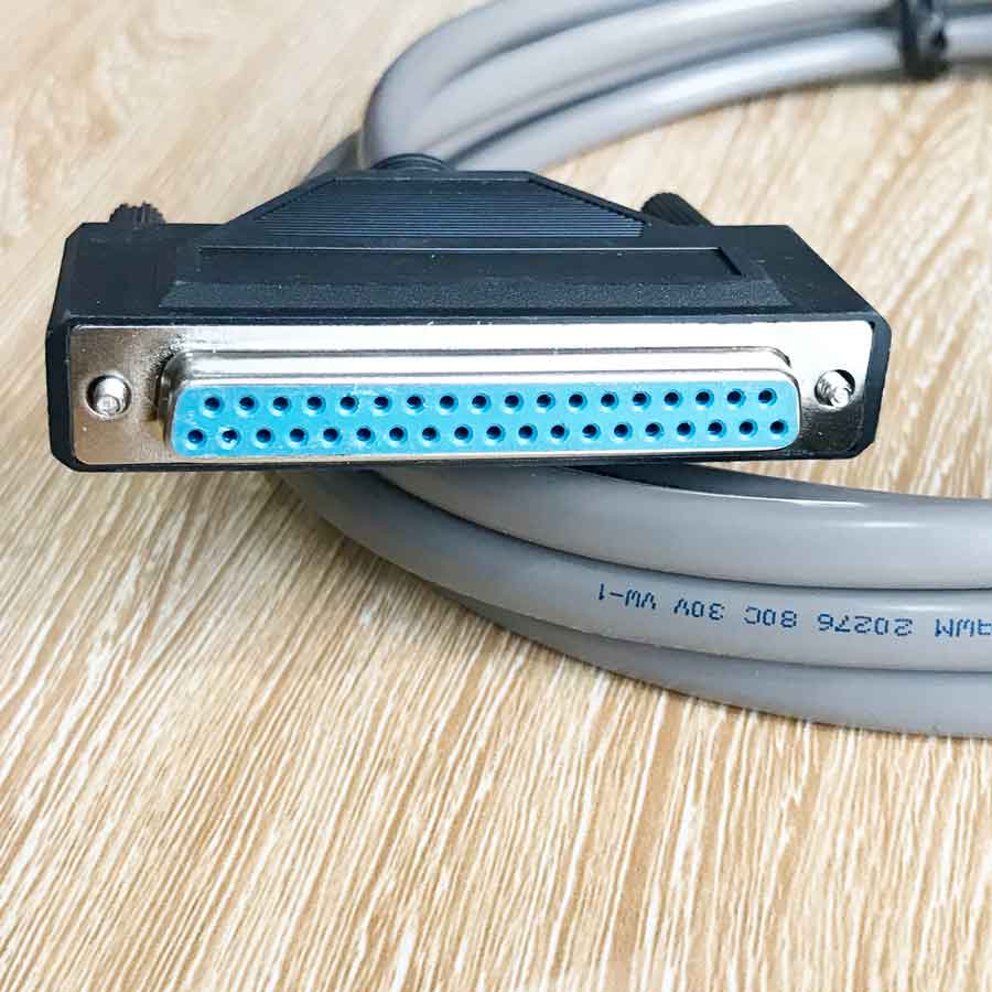 Cáp lập trình DB37 pin Male to DB37 Pin Female Connect with Terminal HL-FX-DB37-F Length 3M