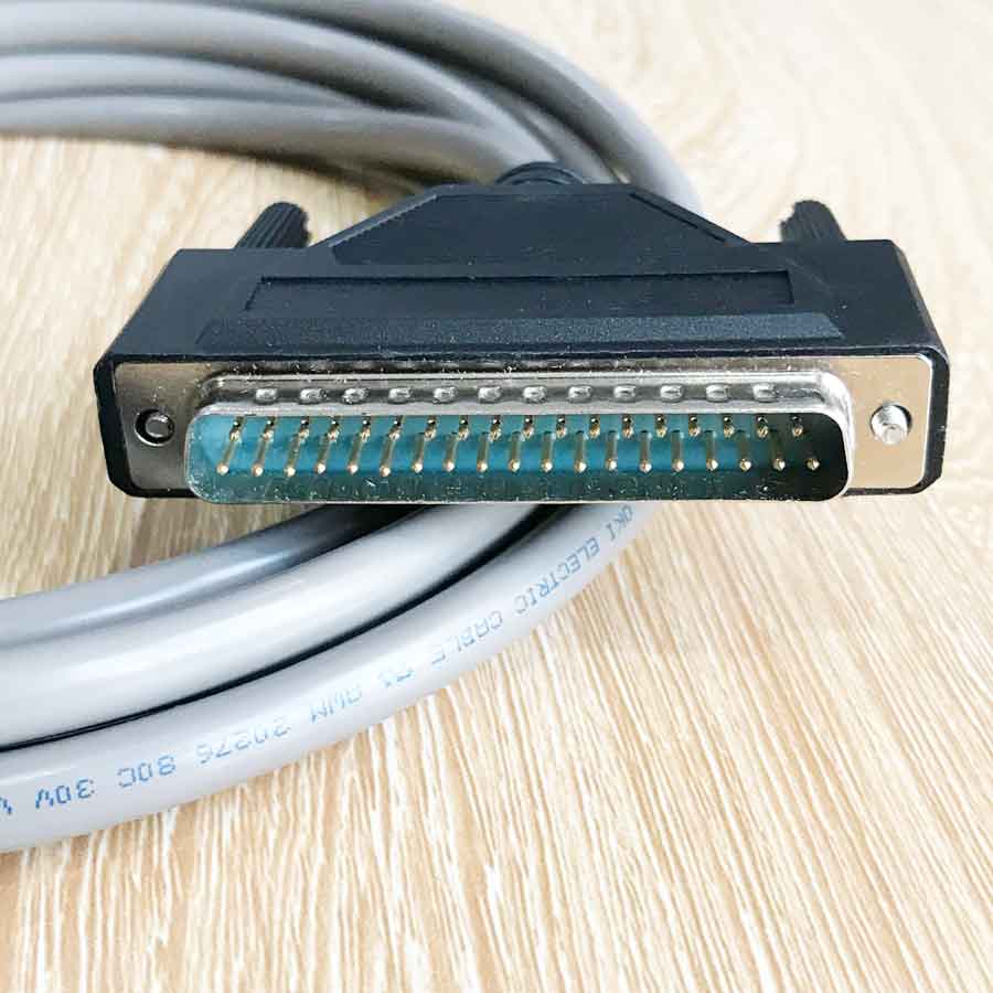Cáp lập trình DB37 pin Male to DB37 Pin Female Connect with Terminal HL-FX-DB37-F Length 3M