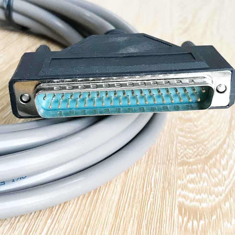 Cáp lập trình DB37 pin Male to DB37 Pin Female Connect with Terminal HL-FX-DB37-F Length 5M
