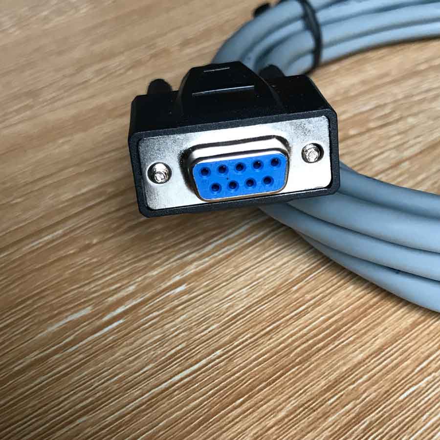 Cáp Null Modem KRS-423XF5K Rs232 cable DB9 Female to DB25 Male length 5M