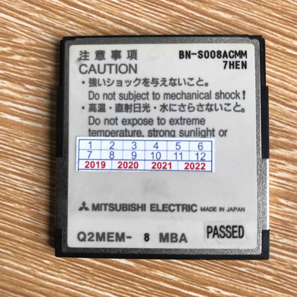 Thẻ nhớ flash card Mitsubishi Melsec Q2MEM-8MBA