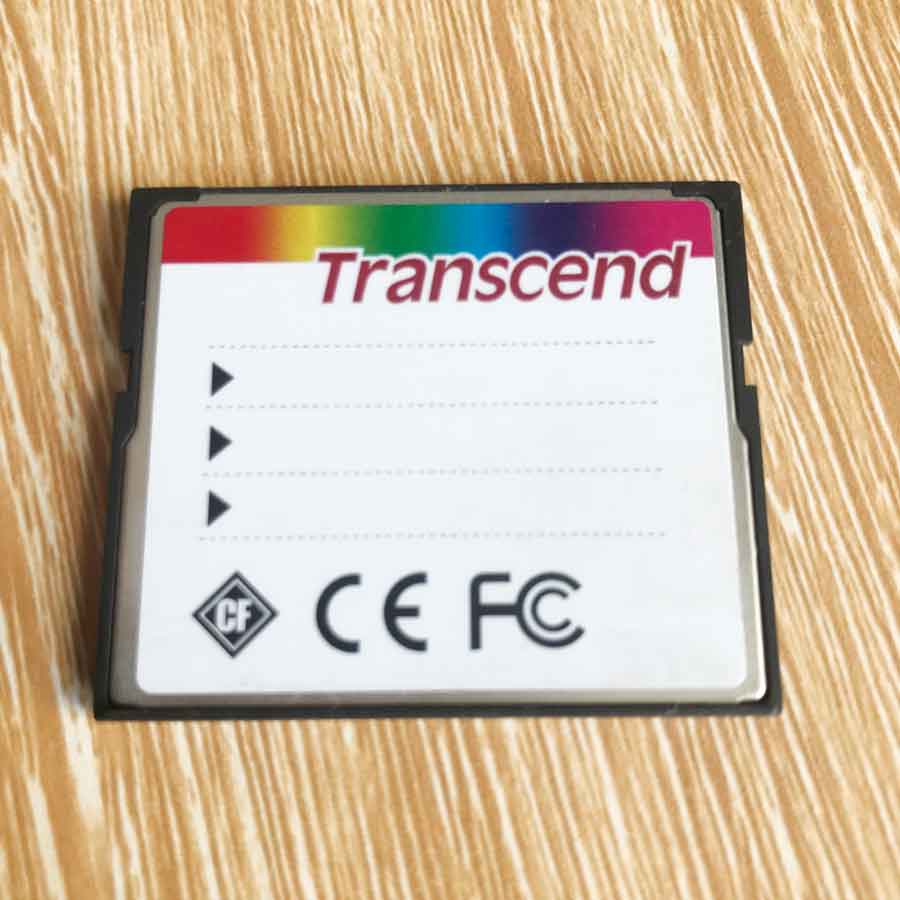 Thẻ nhớ flash card Transcend 1GB CompactFlash 133 Memory Card TS1GCF133