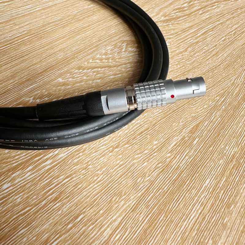 Eonvic Trimble P/N 37779 7 Pin to DB9 Lemo Cables for SCS900 TSC1 to 3300 3600-Black