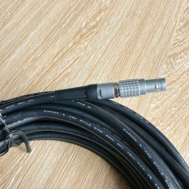 Cáp lập trình điều khiển LEMO-EGG.0B.307-10M Terminal I/O Length 10M