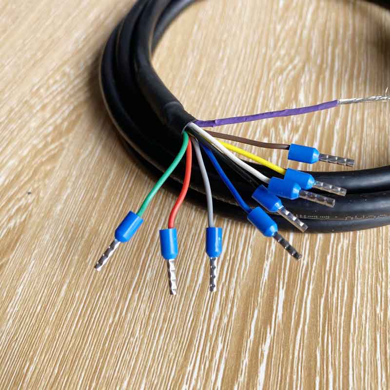 Cáp lập trình điều khiển MS3116F12-8S Terminal I/O Length 2M