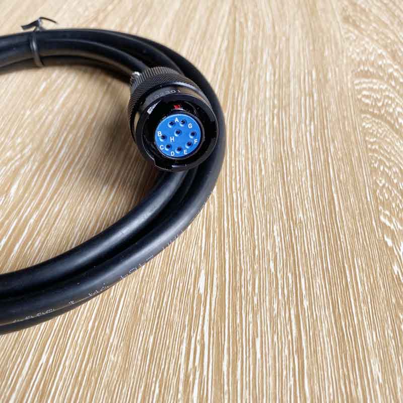 Cáp lập trình điều khiển MS3116F12-8S Terminal I/O Length 2M