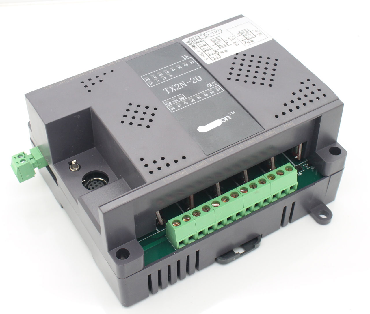 Cáp Lập Trình Kết Nối HMI Weinview TK6050IP Touch Connect With PLC EASYCON TX2N-20 Rs422 Cable Mini Din 8 Pin To Db9 Pin Length 2M