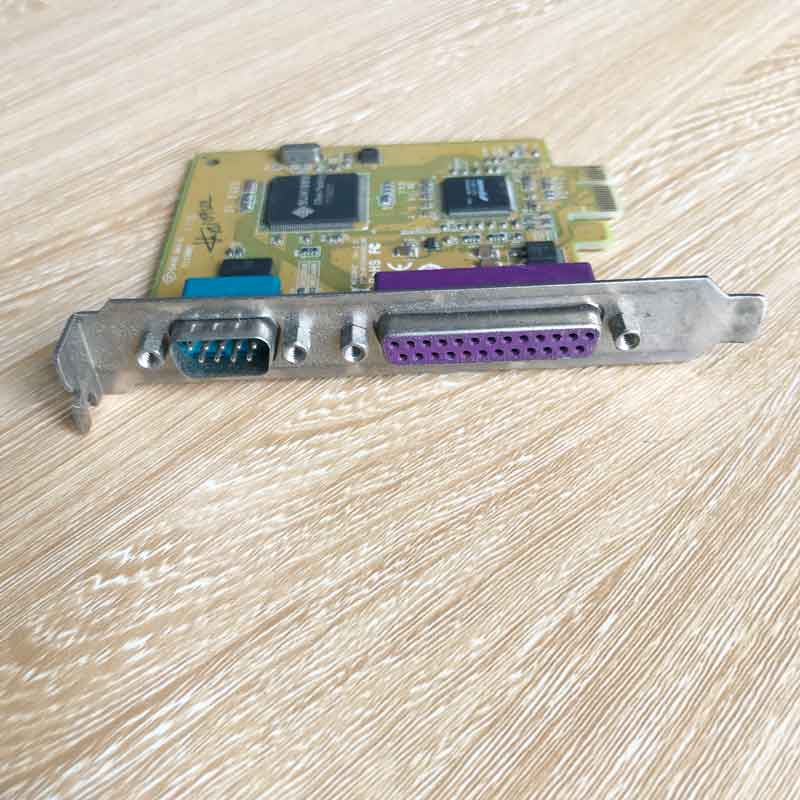 Sunix MIO5469A PCIe RS-232 and IEEE1284 parallel port card
