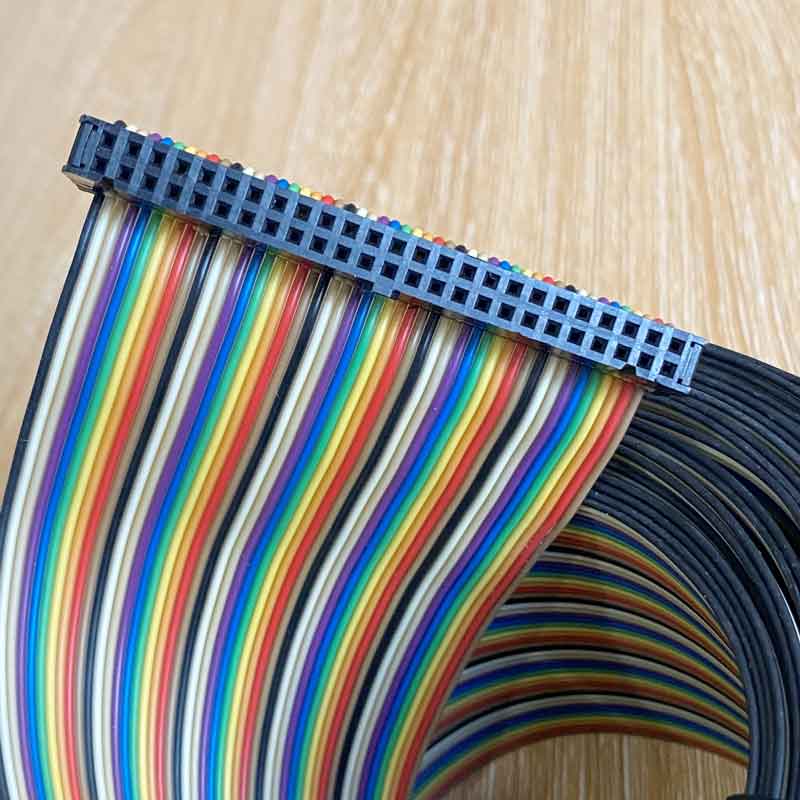 Cáp Lập Trình Connect Cable CBL024 Schneider Electric Flat Ribbon For Schneider Electric BCPM Power Monitoring Flat Ribbon IDC 50 Pin Female to Female 50 Pin 2x25 Pin 2.54 Length 6,1M