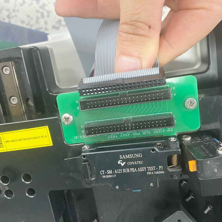 Cáp Kết Nối Cổng Flex Cable SM-A125F Gray Wire Flat Ribbon Cable Connector Pitch IDC FRC 1.00mm² Length 75cm