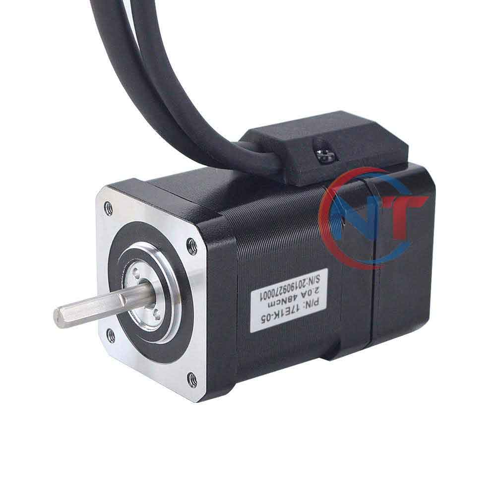 Cáp Encoder-1000CPR Connect Witch STEPPERONLINE P Series Nema 17 Closed Loop Stepper Motor 48Ncm/67.99oz.in with Encoder 1000CPR Length 5M
