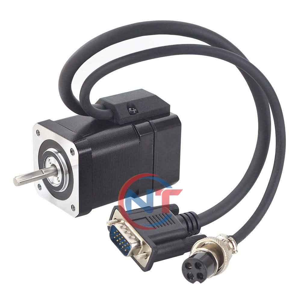 Cáp Encoder-1000CPR Connect Witch STEPPERONLINE P Series Nema 17 Closed Loop Stepper Motor 48Ncm/67.99oz.in with Encoder 1000CPR Length 5M
