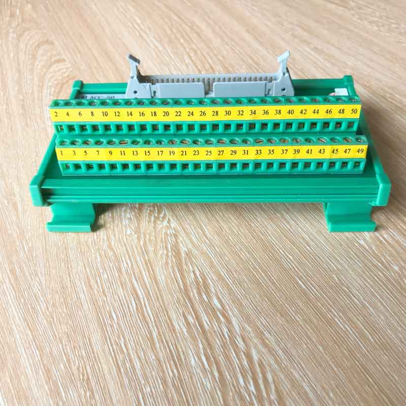 Cầu Đấu Dây 50pin Idc Terminal Block Bare Board ACC-50 Interface Module with IO