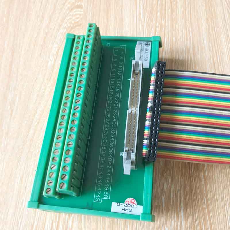 Cầu Đấu Dây 50pin Idc Terminal Block Bare Board ACC-50 Interface Module with IO