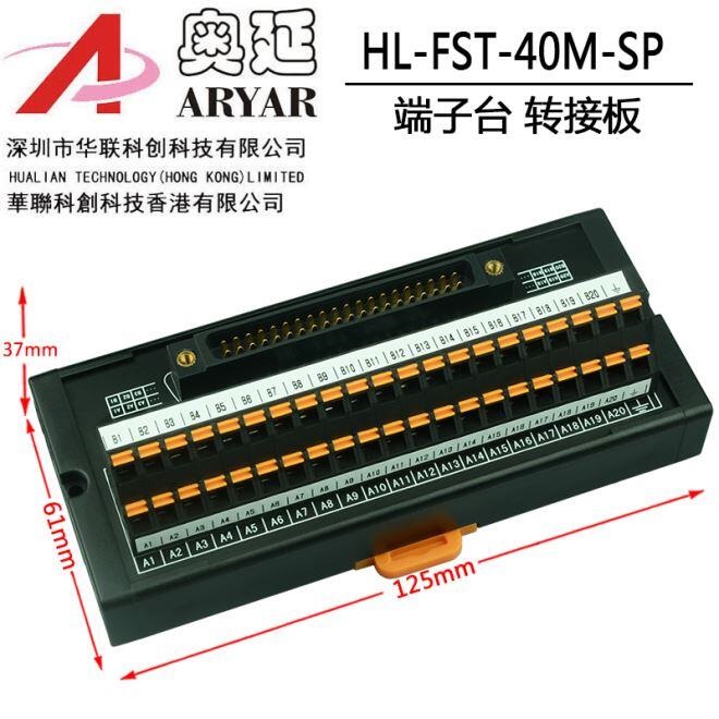 Cáp PLC A6CON4 40Pin Connector for Mitsubishi Q series PLC Omron C500-CE404 Length 5M