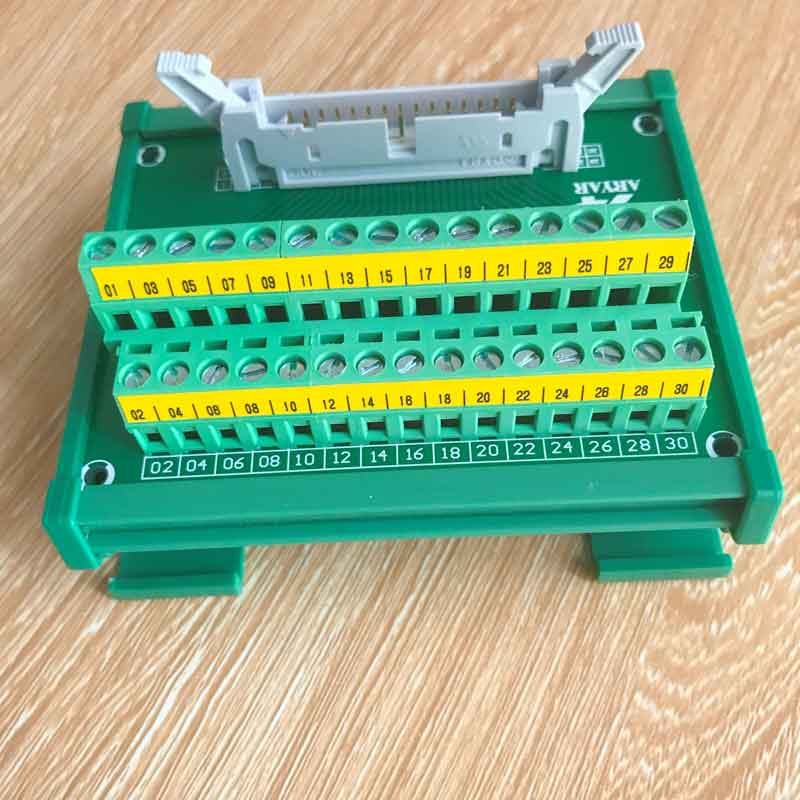 Cầu Đấu Dây 30pin Idc Terminal Block Bare Board HL-IDC30-TB Interface Module with IO