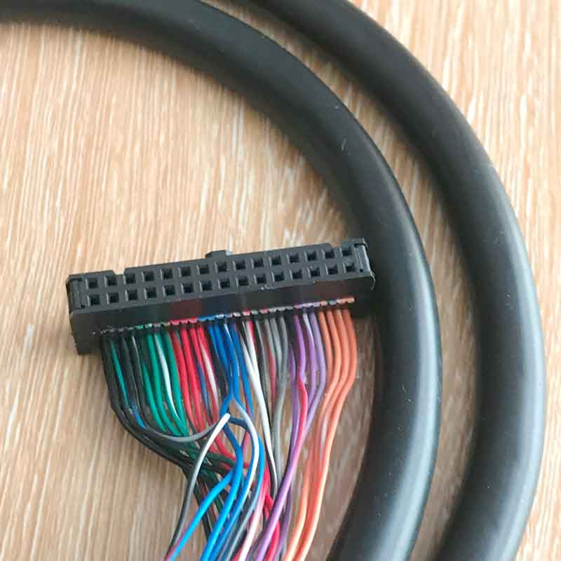 Cáp Lập Trình HL-IDC10 Kết Nối Cầu Đấu Dây 30pin Idc Terminal Block Bare Board HL-IDC30-TB Ribbon IDC 30 Pin 2x25 Pin 2.54 Length 1M