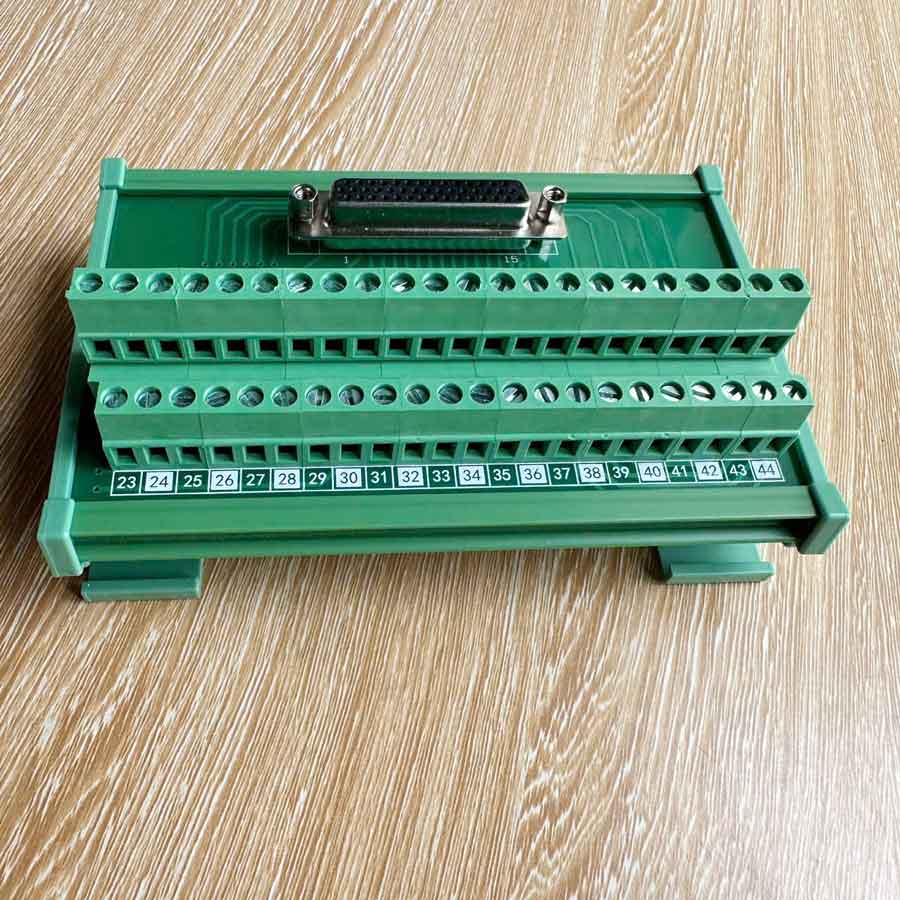 Module Cầu Đấu Cáp PLC WS-DB44-BF Interface Teminal IOLINK Kết Nối ASD-MDDS44 Delta ASD-B2 servo