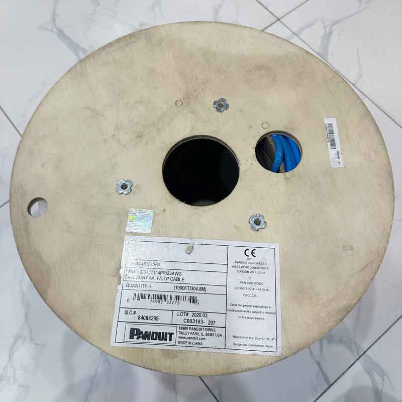 Cáp Mạng Cat6A FTP PANDUIT PFL6X04BU-CEG 