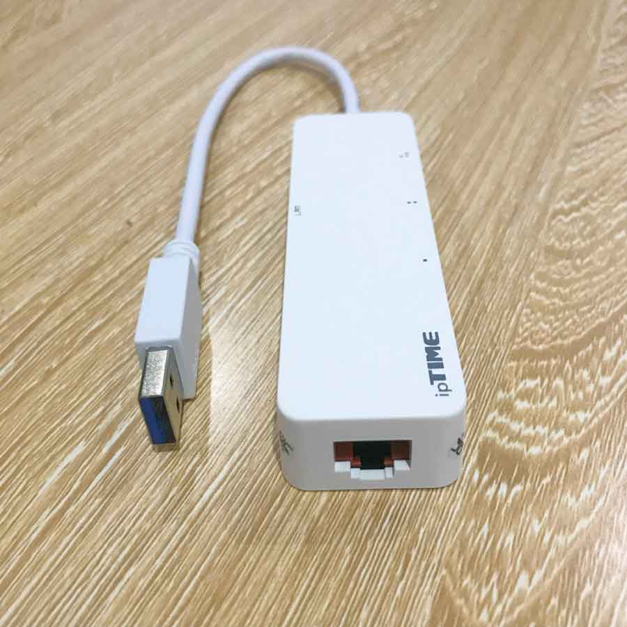 Cáp Chuyển Đổi IPTIME Gigabit LAN Card USB to LAN And 3 port USB hub U1003