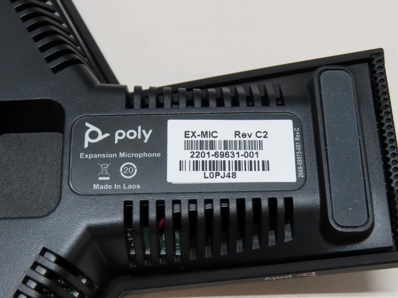 Cáp Nối Dài Microphones Studio Polycom Extension Cable 2200-41220-002 RJ12 6P6C Connect POLY EXPANSION MICROPHONE REV C2 EX-MIC 2201-69631-001 With Sound Control RTK-X57